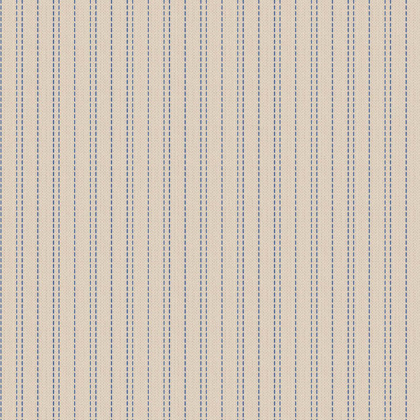 Tilda Creating Memories: Summer 160069 Seamstripe Blue | Priced SOLD BY THE HALF-YARD