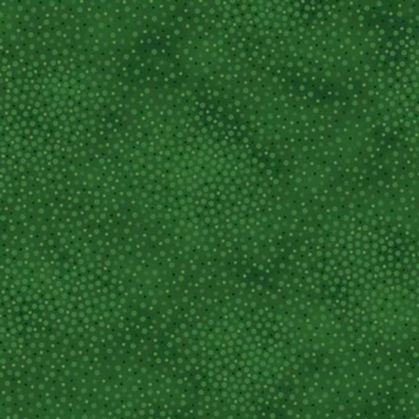 QT Fabrics Spotsy Dot Blender 29912-FG Forest Green Tonal | SOLD BY THE HALF-YARD