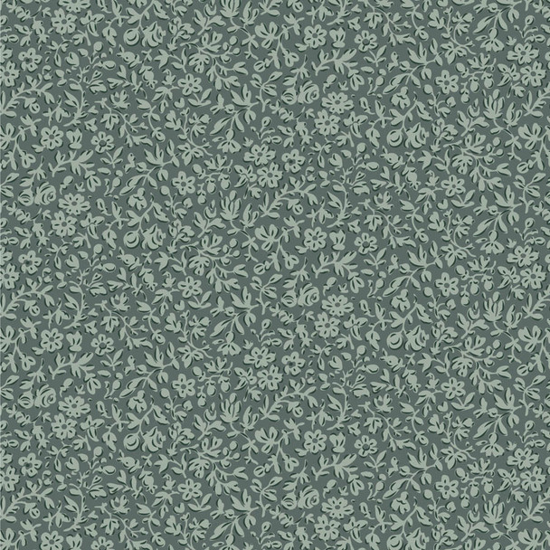 Tilda Merry Little Christmas Blender Eve Petrol 110142 | SOLD BY THE HALF-YARD
