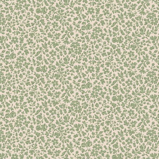 Tilda Merry Little Christmas Blender Eve Sage 110146 | SOLD BY THE HALF-YARD
