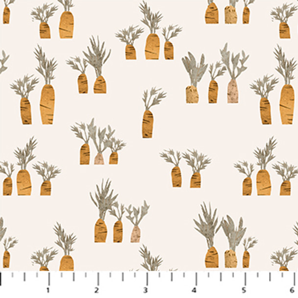 Figo Blossom Breeze RC91020-11 Carrots Cream | SOLD BY THE HALF-YARD