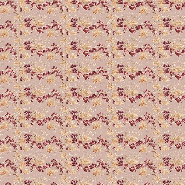 Evening On The Prairie by Modern Prairie | C16742-BLUSH Prairie Berries Vines | SOLD BY THE HALF-YARD Evening On The Prairie by Modern Prairie | C16742-BLUSH Prairie Berries Vines | SOLD BY THE HALF-YARD