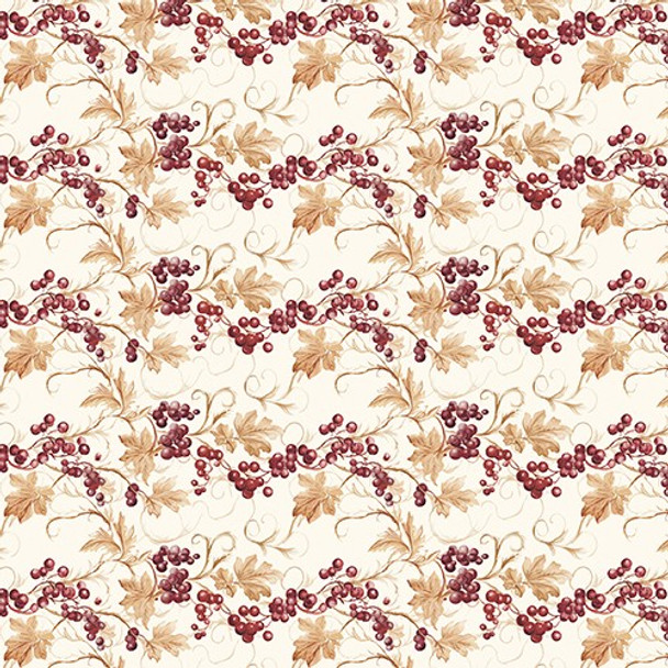Evening On The Prairie by Modern Prairie | C16742-CREAM Prairie Berries Vines | SOLD BY THE HALF-YARD Evening On The Prairie by Modern Prairie | C16742-CREAM Prairie Berries Vines | SOLD BY THE HALF-YARD