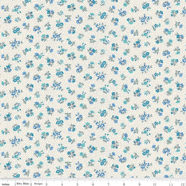 Liberty of London Floral Nostalgia 01667449C Flora Beatrice C | SOLD BY THE HALF-YARD Liberty of London Floral Nostalgia 01667449C Flora Beatrice C | SOLD BY THE HALF-YARD