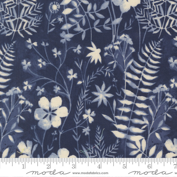 Moda Brookside by 1canoe2 36083 18 Lake Sun River Toile Ferns Flowers | SOLD BY THE HALF-YARD Moda Brookside by 1canoe2 36083 18 Lake Sun River Toile Ferns Flowers | SOLD BY THE HALF-YARD