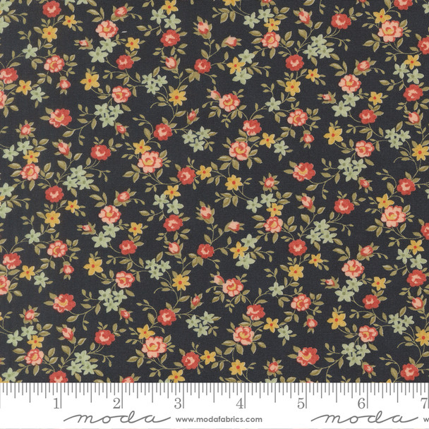 Moda Ambiance by 3 Sisters 44415-16 Midnight Sweet Roses Small Floral| SOLD BY THE HALF-YARD