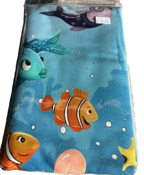 Pillowcase Kit - Cute Ocean Fish Fabrics