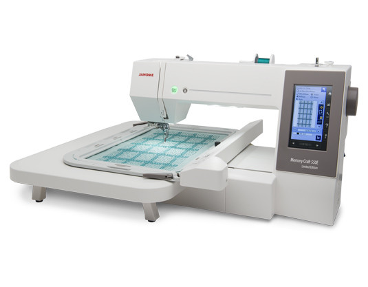 Janome Memory Craft 550E LE Limited Edition Embroidery Machine - FREE SHIPPING!