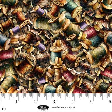 Blank Quilting - Forget Me Not 4280-30 Multi Thread Spools Sewing | SOLD BY THE HALF-YARD