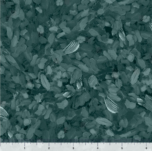 QT Joyful Garden 31554-Q Slate Grey Palette Knife Texture | SOLD BY THE HALF-YARD