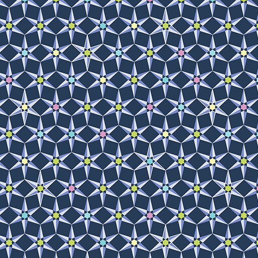 Cityscape Night by Benartex: 17126-59 Star Night Stars | SOLD BY THE HALF-YARD