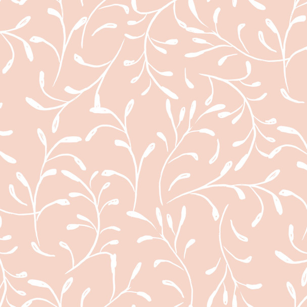 Garden Walk by Mia Presley Designs 09625-13 Dreamy Reedbeds Pink | SOLD BY THE HALF-YARD