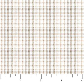 Figo Soaring Dreams 91245-30 Linen Cream Gingham | SOLD BY THE HALF-YARD