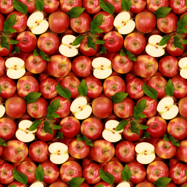 2026 All New England Shop Hop Fabric 51889D-X A La Carte Apple A Day | SOLD BY THE HALF-YARD