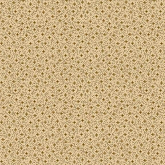 Marcus Fabrics Pineberry Lane R172006D-CREAM Boxwood | SOLD BY THE HALF-YARD