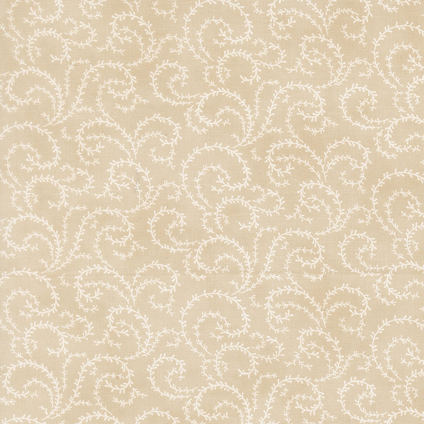 Breathtaking Blues by 3 Sisters for Moda - 44407 12 Vine Blender Ecru | SOLD BY THE HALF-YARD