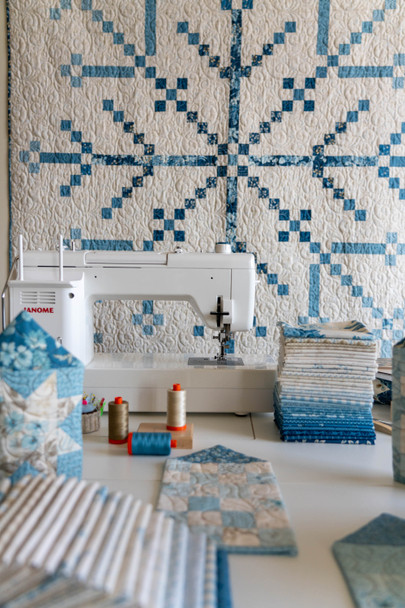 Edyta Sitar BLOCK OF THE MONTH KIT: WINTER MAGIC by Laundry Basket Quilts