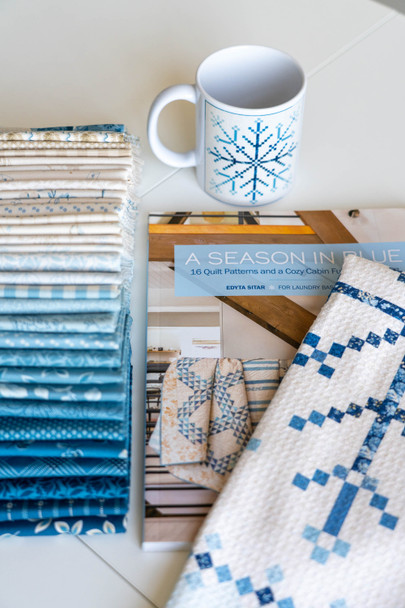 Edyta Sitar BLOCK OF THE MONTH KIT: WINTER MAGIC by Laundry Basket Quilts