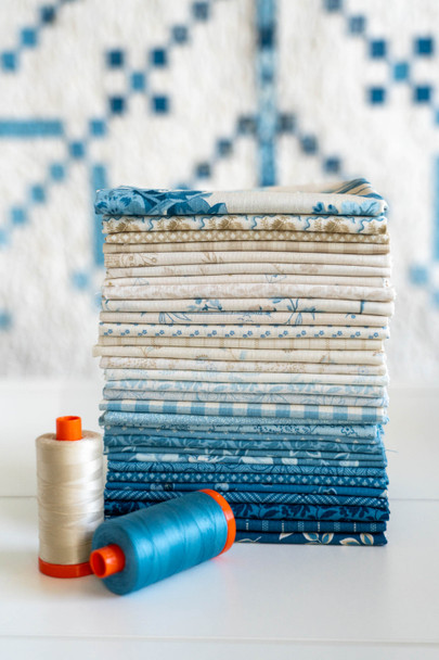 Edyta Sitar BLOCK OF THE MONTH KIT: WINTER MAGIC by Laundry Basket Quilts