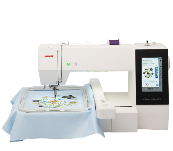 Janome Memory Craft 500E Embroidery Machine