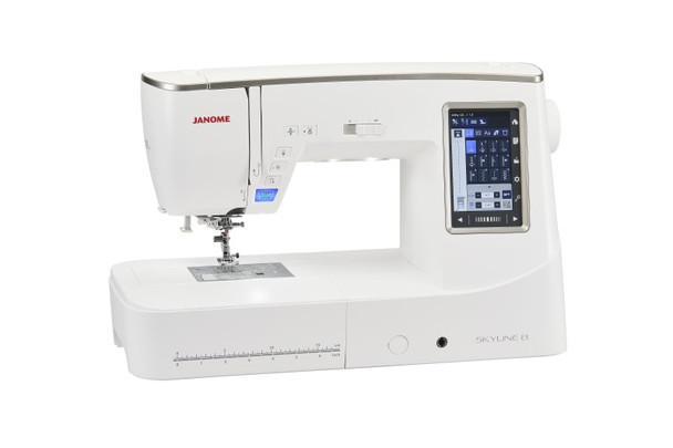 Janome Skyline 8 Embroidery Sewing + Quilting Combo Machine