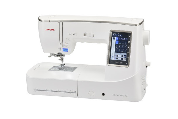 Janome Skyline 8 Embroidery Sewing + Quilting Combo Machine