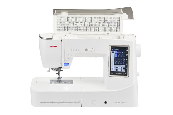 Janome Skyline 8 Embroidery Sewing + Quilting Combo Machine
