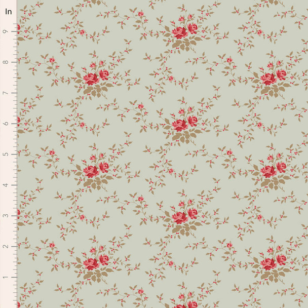 Pre-Order Tilda Merry Little Christmas Blender Noel Mist 110143 | SOLD BY THE HALF-YARD