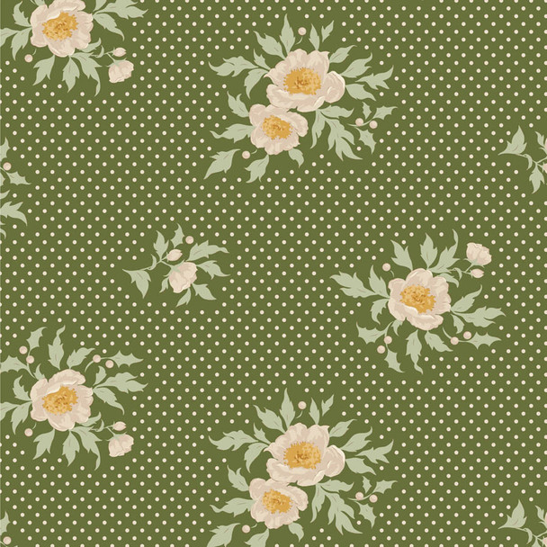 Pre-Order Tilda Merry Little Christmas Joy Pine 100634 | SOLD BY THE HALF-YARD