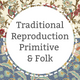 Reproduction Primitive Folk Fabrics