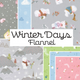 Winter Days Flannel by Robert Kaufman