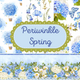 Periwinkle Spring from The Beginning Fabrics