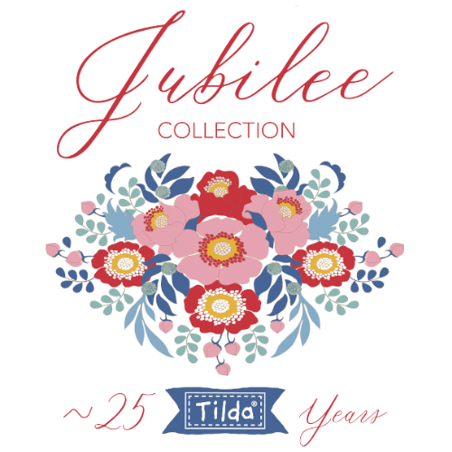 Tilda's Jubilee fabric collection, celebrating 25 years of Tilda fabrics