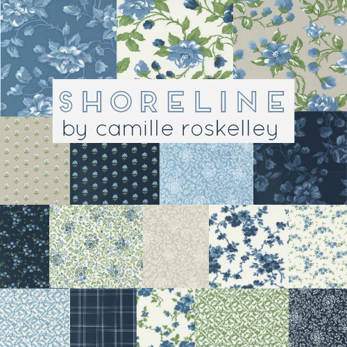 Moda Shoreline fabrics by Camille Rosskelley 