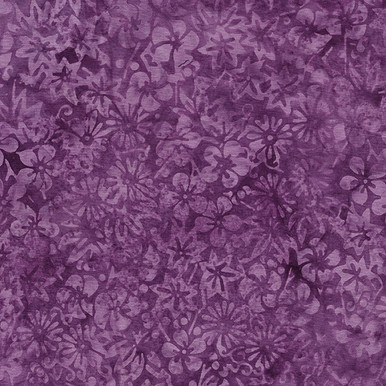 Island Batik Watercolor Mottle Texture Blurple / No30 B2