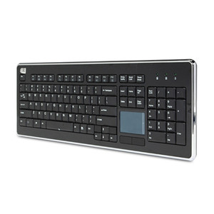 AKB-440UB - SlimTouch USB Full size Touchpad keyboard (glazing black c