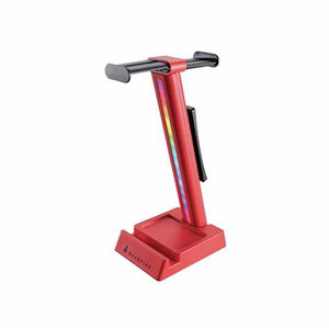 48846, SureFire Vinson N1 Dual balance Gaming RGB Headset Stand Red