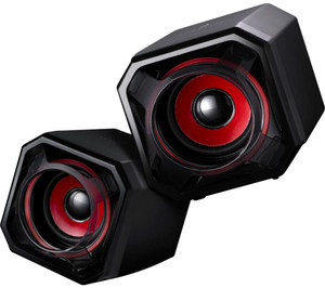 48820, SureFire Gator Eye Gaming Speakers Red