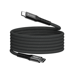 31863, Sync n Charge Cable USB-C to USB-C 100W Magnetic 120 cm - Black