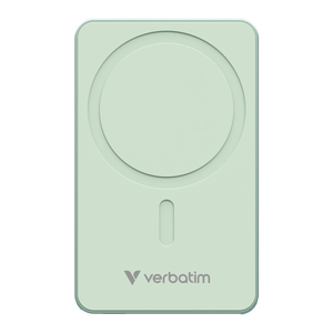 32226, Charge n Go Essentials PowerBank Magnetic Wireless 5000mAh Green