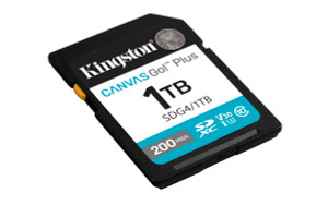 SDG4/1TB, 1TB SDXC Canvas Go Plus Gen4 200MB/s C10 UHS-I U3 V30