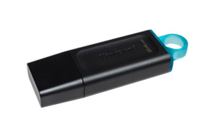 DTX/64GB, 64GB USB3.2 Gen 1 DataTraveler Exodia (Black + Teal)
