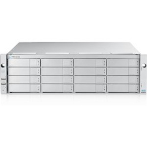 Vess R3600iD 4-port 1G iSCSI, 3U, DDR 8GBx1 Dual Controllers. 12TBx16, 192 TB ( no NAS and no data services)