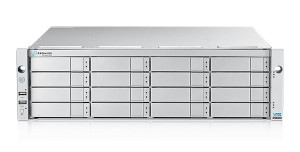 Vess R3600xiD 4-port 1G iSCSI + 2-port 10G SFP+, 3U, DDR 8GBx1 Dual Controllers (Chassis Only, included drive carrier, no NAS an