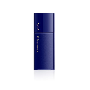 SP128GBUF3B05V1D, 128GB USB 3.2 Gen 1 Blaze B05 Blue