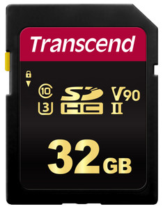 TS32GSDC700S, 32GB SDHC Class3 UHS-II Card