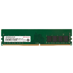 JM2666HLB-8G, 8GB JM DDR4 2666MHz U-DIMM 1Rx8 1Gx8 CL19 1.2V