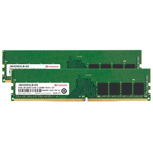 JM3200HLB-16GK, 16GB KIT JM DDR4 3200MHz U-DIMM 1Rx8 1Gx8 CL22 1.2V