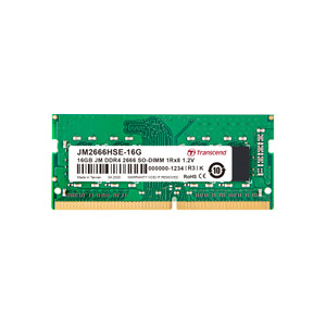 JM2666HSE-16G, 16GB JM DDR4 2666MHz SO-DIMM 1Rx8 2Gx8 CL19 1.2V