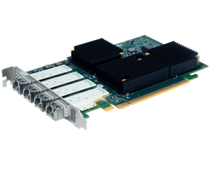 CTFC-324E-000, Quad Channel 32Gb Gen 6 FC to x16 PCIe 3.0 Host Bus Adapter, Full Height, LC SFP+ included